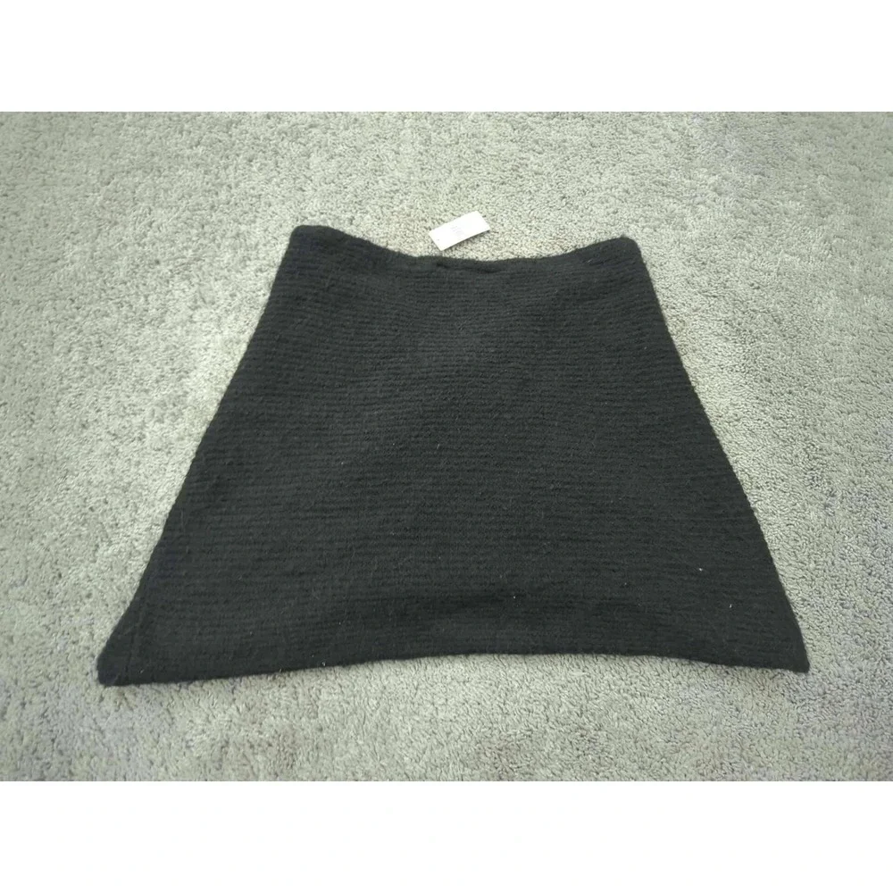 Maeve Anthropologie Neck Warmer Scarf‎ Womens One Size Cowl Black Knit